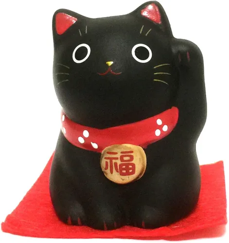 Miniatura 9 de M-RO Maneki Neko Lucky Cat Azul