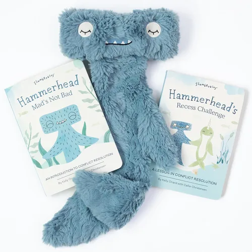 Miniatura 15 de Slumberkins Bigfoot Snuggler & 2 Board Books - Paquete completo Juguete de peluche suave para mayores de 0 años Mejora la autoestima