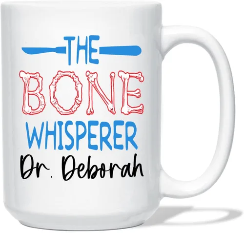 Miniatura 21 de Taza de café con nombre personalizada para hombres, mujeres, cirujano médico, taza de café blanca personalizada para cirujano ortopédico, taza