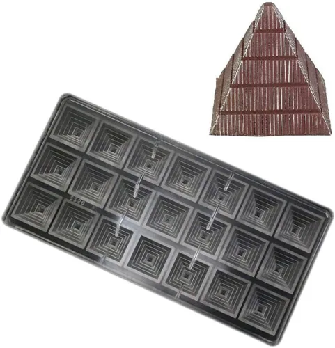 Miniatura 29 de Molde de Policarbonato para Chocolate Molde de Caramelo DIY Plástico Duro Transparente Utensilios de Repostería Herramientas de Pastelería 4