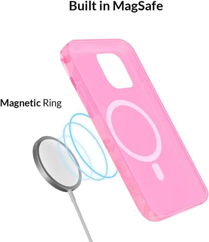Miniatura 6 de VELVET CAVIAR para iPhone 13 Pro - Funda compatible con MagSafe - Probada para caídas de 10 pies - Estampado de leopardo cebra en rosa intenso Rosa