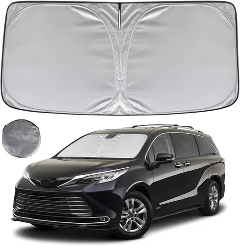 Miniatura 58 de KAYZT Parasol para parabrisas para Honda Civic 2022-2025 11.ª generación, parasol plegable para ventana delantera, accesorios de ajuste personalizado