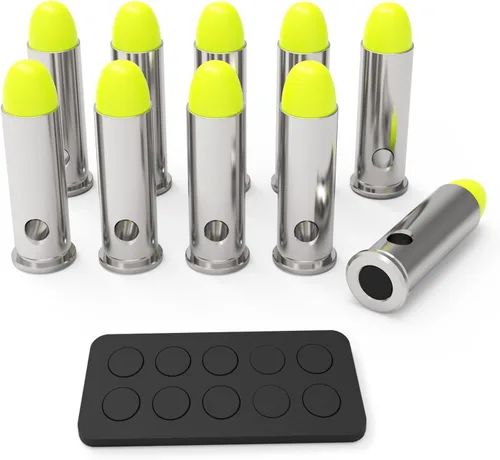 Miniatura 20 de Artemis Tapas de Seguridad Rondas de Entrenamiento Simuladas Reutilizables Múltiples Estilos con Peso Cercano al Real para Práctica de Fuego en Seco