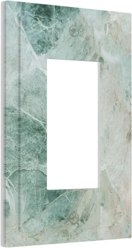 Miniatura 50 de Cubiertas Decorativas para Placas de Interruptor Abstracto Moderno de Mediados de Siglo Arco Boho Sol Dorado Hoja 1 Gang Placa de Pared Cubierta