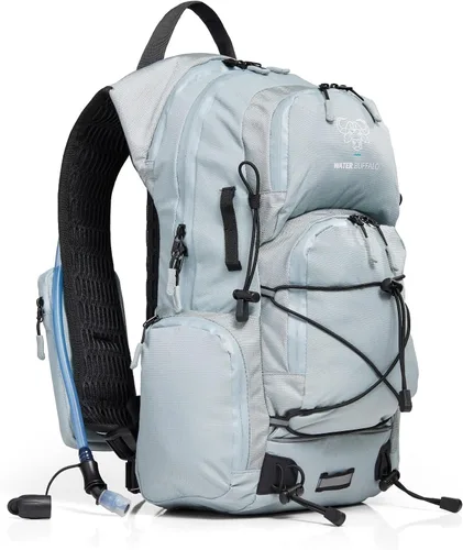 Miniatura 9 de Mochila de Hidratación Water Buffalo - Mochila de Senderismo Sherpa 22L con Vejiga de Agua - Mochila de Agua para Senderismo con Cremalleras