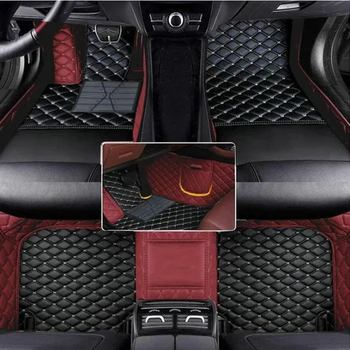 Miniatura 15 de Alfombrillas automotrices personalizadas para Mercedes Benz A B C CLA CLS CLK GLE GLS GLA GLK GL ML G S GLC SL CL SLC R SLK, etc. Tapete de cuero