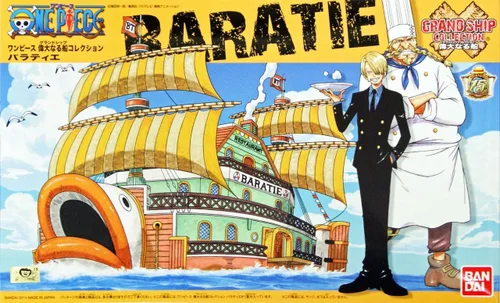 Miniatura 2 de Bandai Hobby - One Piece - (2250043) 10 Baratie Model Ship Grand Ship Collection Model Kit