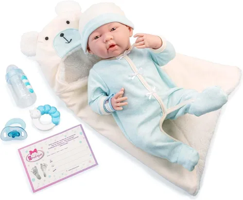 Miniatura 2 de JC Toys La Muñeca bebé recién nacido Boutique suave, Asiatico, Rosado Asia