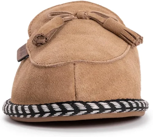 Miniatura 6 de MUK LUKS Pantuflas de cuero Cosette Mule para mujer