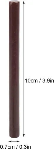 Miniatura 5 de ZJchao Varillas de cera de sellado, 10 piezas adhesivas para manualidades, laca redonda, sobres de sello pequeños, kit de cera para pistola