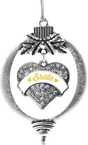 Miniatura 170 de Inspired Silver - Adorno con dije de hermana gemela - Adornos navideños de plata con circonitas cúbicas