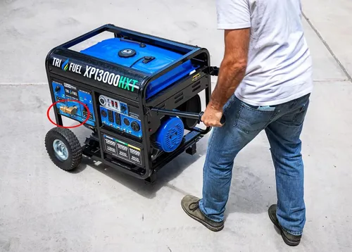 Miniatura 4 de MENSI Adaptador de codo de enchufe de conexión rápida de manguera natural NPT X 3/4 de 3/4 pulgadas para generador de combustible doble, regulador
