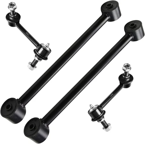 Miniatura 198 de Detroit Axle - Kit de 4 brazos de control delanteros para Ford Mustang 05-10, 2 brazos de control inferiores, 2 puntales 2005 2006 2007 2008 2009