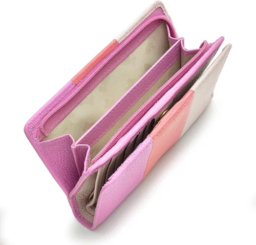 Miniatura 4 de RADLEY London Eel Alley - Stripe - Billetera plegable mediana, rosa (Wild Rose)