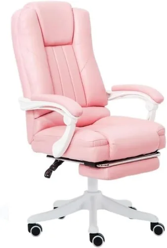 Miniatura 8 de Silla de oficina ejecutiva grande y alta, resistente, capacidad de 200 libras, asiento ancho, ergonómica, respaldo alto, con reposapiés ajustable