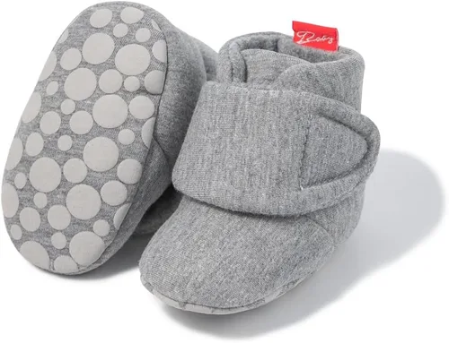 Miniatura 52 de Sawimlgy - Botines de algodón antideslizantes para recién nacido, con agarre, para cuna o para el invierno