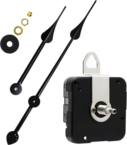 Miniatura 8 de TIKROUND Youngtown 12888 - Piezas de reemplazo para movimiento de reloj de cuarzo de alto torque con manecillas de pala largas de 12.3 pulgadas