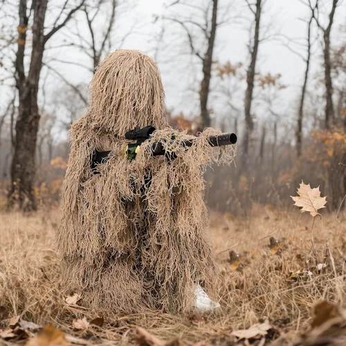 Miniatura 7 de Ghillie Suit for Men, 5 in 1 3D Camouflage Hunting Suits Camo Hunting Clothes for Adults