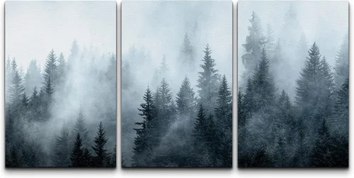 Miniatura 58 de wall26 Lienzo enmarcado para pared, juego de arte debajo de los tallos de bambú verde, naturaleza, desierto, fotografía, realismo, contemporáneo