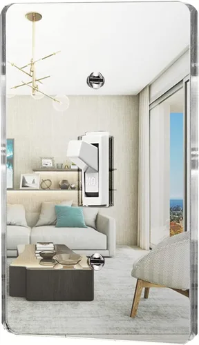 Miniatura 16 de 1 Pieza Placa de Interruptor de Luz con Espejo, Cubierta de Salida de Pared Decorativa de Acrílico, Placas de Interruptor de Espejo, Placas de Pared