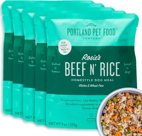 Miniatura 20 de Portland Pet Food Company Bolsas de comida fresca para perros, mezcla de grado humano y comidas húmedas para mascotas, cachorros y perros mayores