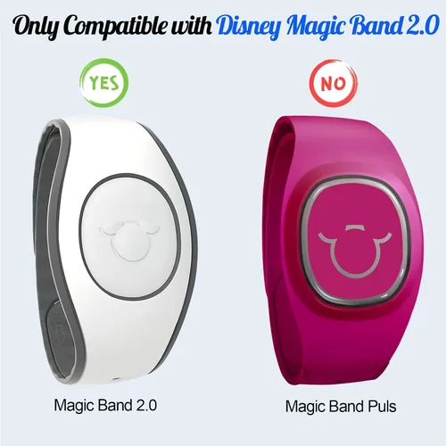 Miniatura 2 de Compatible con el adaptador de soporte de banda mágica de Disney, suave y elástico, accesorios de reloj tradicionales compatibles con Disney Parks