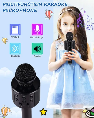 Miniatura 2 de Juguetes para Niños de 3-12 Años, Micrófono de Karaoke para Niños Regalos de Cumpleaños Presentes para Niñas y Niños de 5 6 7 8 9 10 11 12 Años
