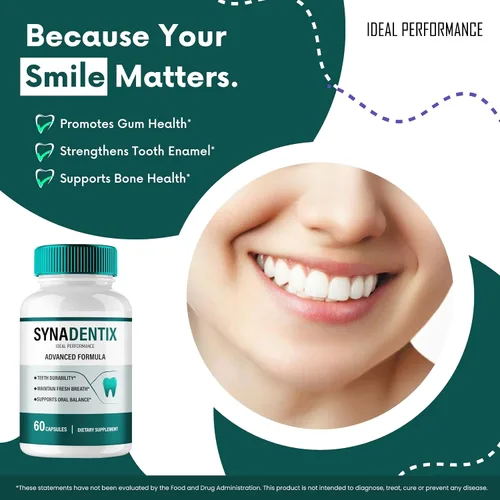 Miniatura 5 de SynaDentix - Cápsulas oficiales de Syna Dentix, píldoras de suplemento de salud oral Syna Dentix, máxima fuerza, totalmente naturales para la salud