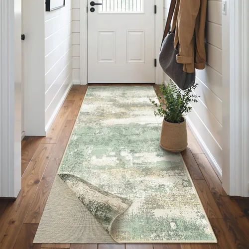 Miniatura 102 de BEIMO Alfombra de pasillo para cocina, alfombra lavable a máquina de 2 x 5 para entrada, alfombras modernas y abstractas suaves, cubierta de piso