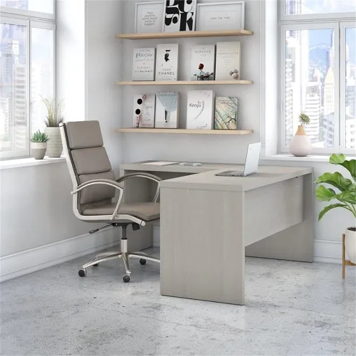 Miniatura 2 de Bush Business Furniture Series C - Archivador móvil de 2 cajones en cereza natural, ensamblado, organizador de oficina con cajones, solución