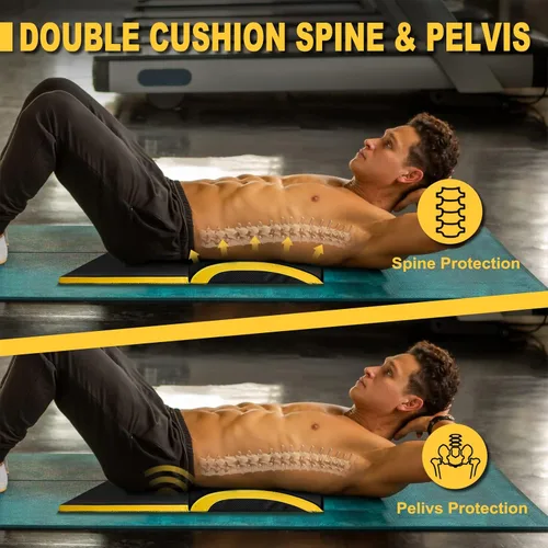 Miniatura 5 de POWER GUIDANCE Esterilla de ejercicio abdominal, almohadilla para sentarse, alfombrilla de entrenamiento abdominal y central para una gama completa