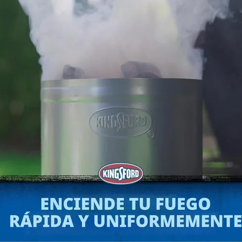 Miniatura 2 de Kingsford Iniciador de lujo para chimenea de carbón de alta resistencia Iniciador de chimenea para parrilla de carbón y barbacoas, compacto, fácil