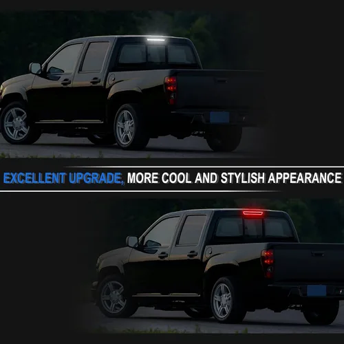 Miniatura 5 de Tercera luz de freno LED compatible con Colorado & Canyon 2004-2012 lente ahumada lámpara de carga trasera luz de freno de montaje alto