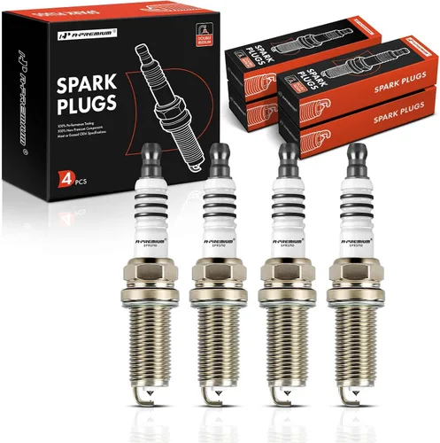A-Premium Bujías de Doble Iridio Compatibles con Acura ILX 2013-2015 L4 2.0L y Honda Accord 2008-2012 L4 2.4L, Civic 2012-2015 L4 1.8L, HR-V