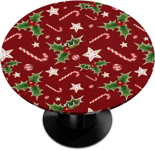 Miniatura 31 de Mantel redondo con diseño de huevos coloridos de Pascua, con borde elástico, impermeable, lavable, para cocina, fiestas, bodas, interiores