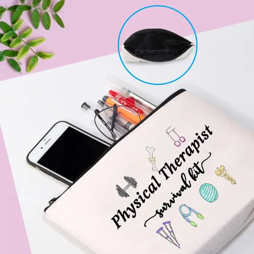 Miniatura 5 de GJTIM Physical Therapist Gift PT Apreciation Thank You Gift Physical Therapist Survival Kit Bolsa de maquillaje