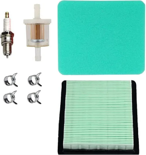 Kit de afinación de filtro de aire GCV160 para Honda GCV190 GC190 GC160 GX100 HRC216 HRR216 HRR2169VKA HRX217 Cortacésped, bujía 17211-ZL8-023