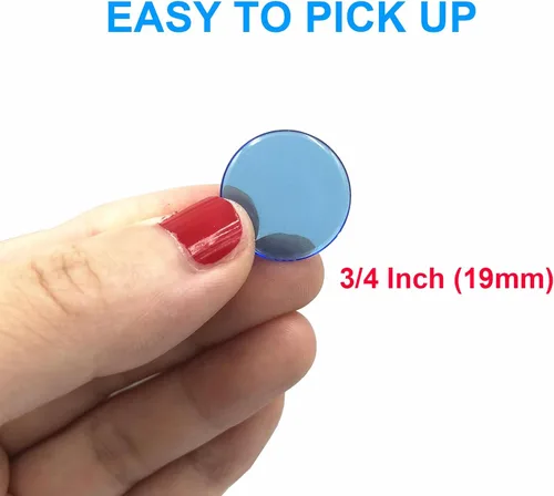 Miniatura 3 de YH Poker 1000 fichas de marcadores de fichas de bingo – Discos de plástico, juego de contadores de fichas, ideal para fiestas, aula, juegos, noche