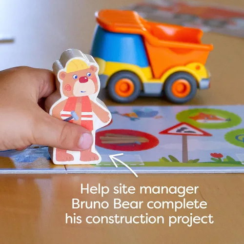 Miniatura 3 de HABA My Very First Games Building Site, un juego de aprendizaje cooperativo para niños, actividades de aprendizaje y juegos para niños de más de 2