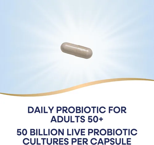 Miniatura 3 de Nature's Way Fortify Optima Optima - Probiótico diario para adultos 50+ 50 mil millones de cultivos vivos, 7 cepas, 30 cápsulas