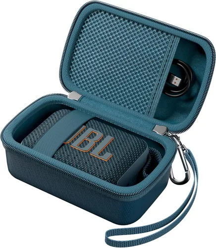 Miniatura 9 de ProCase Estuche rígido de viaje para altavoz JBL Go 4 2025/ Go 3/ Go 3 Eco Ultra, caja portátil impermeable para altavoz JBL Mini y accesorios, Negro