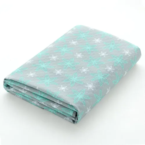 Miniatura 4 de Tapete de salpicaduras para debajo de la silla alta, 42 x 46 pulgadas, tapete de salpicaduras para bebés a la hora de la comida para Flor