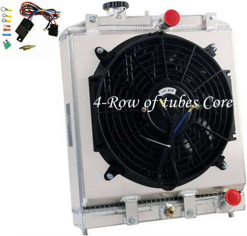 Miniatura 8 de Radiador compatible con Honda Civic 1992-2000 1.5L 1.6L L4 Gas y Acura Integra 1994-2001 1.8L L4 Gas, radiador de aluminio completo de 2 filas +