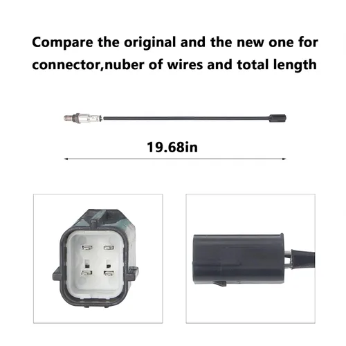 Miniatura 4 de 234-4380 Sensor de oxígeno O2, relación aire-combustible aguas abajo compatible con Altima Sentra Maxima Murano Rogue Quest G37 1 pieza