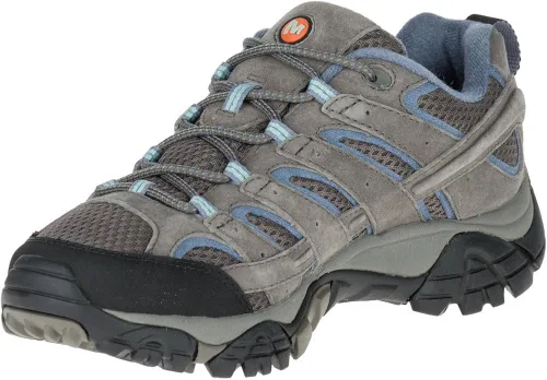 Miniatura 5 de Merrell Moab 2 - Tenis de senderismo con ventilación para mujer, gris, 9