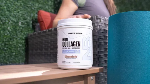Miniatura 5 de NutraBio Polvo de colágeno múltiple, péptidos de colágeno hidrolizados para cabello y piel brillantes, polvo de colágeno para mujeres y hombres, 45