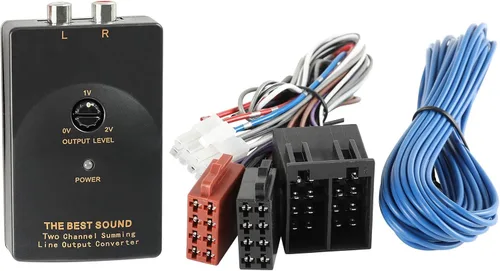 NuIth Añade un amplificador Adaptador de arnés de radio ISO de 16 pines para Freightliner 2004-2021/Kenworth 2008-2020/Mercedes Benz