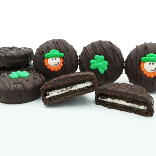 Miniatura 43 de Galletas de la marca Philadelphia Candies cubiertos por ambos lados de chocolate negro y con leche, y crema de cacahuete de la marca Nutter Butter