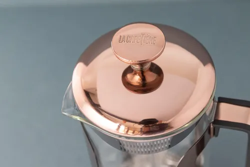 Miniatura 3 de La Cafetière Cafetera de prensa francesa de acero inoxidable Roma