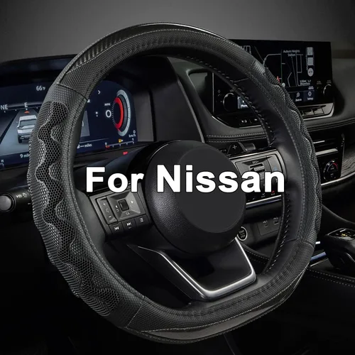 Miniatura 15 de GIANT PANDA Funda de volante en forma de D para Nissan Rogue Kicks - Funda para volante de automóvil personalizada para Nissan Altima Sentra